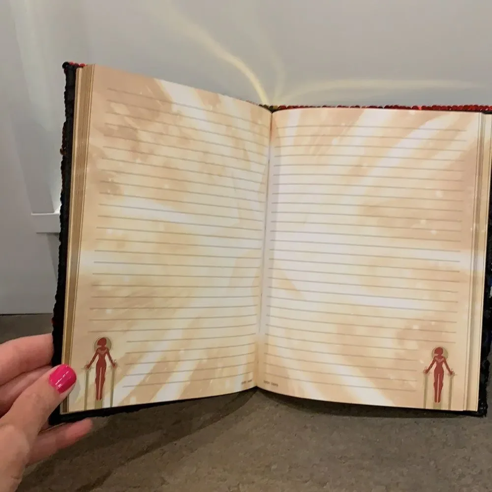 ✨ Captain Marvel Sequin Journal – NWT! ✨